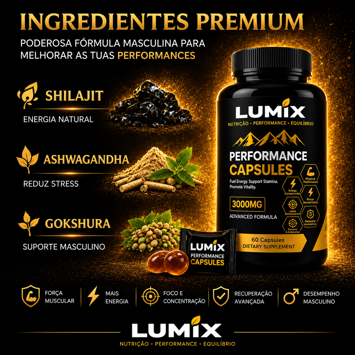 LUMIX™ SHILAJIT - GOMAS PARA MAIS DESEJO E PRAZER